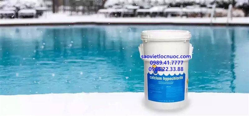 Hướng dẫn sử dụng clorin canxi hypochlorite trong bể bơi