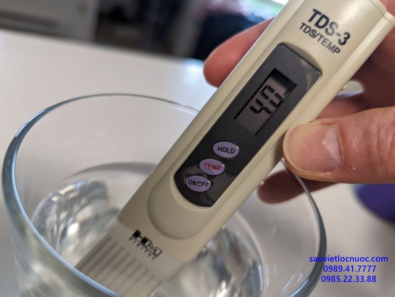 TDS của nước uống - Mức nào tốt cho sức khỏe